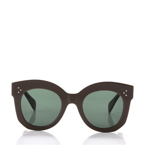 Celine CL41443/S RYV/O7 Sunglasses in Brown